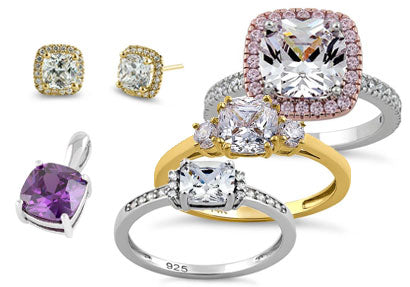 Cushion Cut Jewelry
