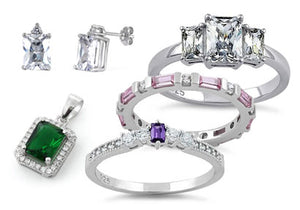 Emerald Cut Jewelry