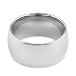 Sterling Silver Wedding Band 10mm