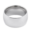 Sterling Silver Wedding Band 10mm