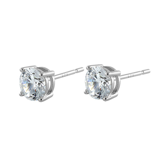 Sterling Silver Clear CZ Set