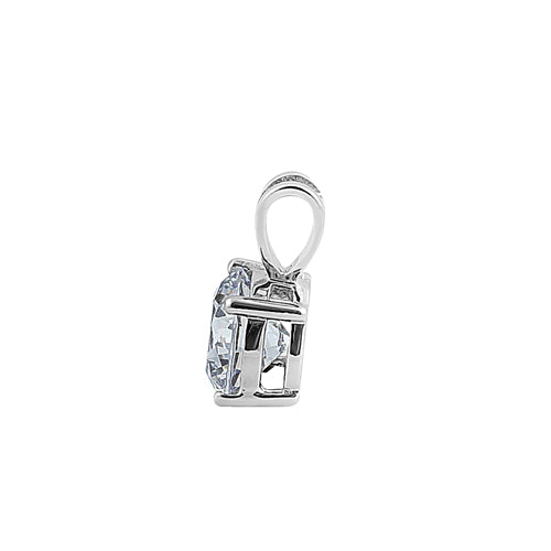 Sterling Silver Clear CZ Set