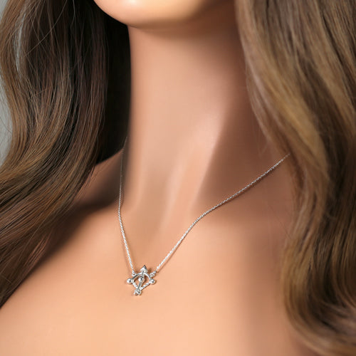 Sterling Silver Sagittarius Necklace