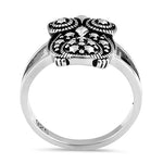 Sterling Silver Owl Ring