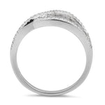 Sterling Silver Elegant CZ Ring