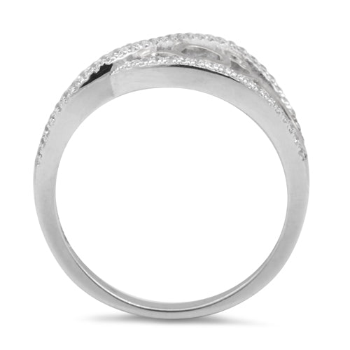 Sterling Silver Elegant CZ Ring