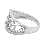 Sterling Silver Elegant CZ Ring