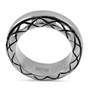 Stainless Steel Exotic Band Ring