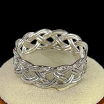 Sterling Silver Celtic Woven Ring