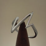 Sterling Silver Heartbeat Ring