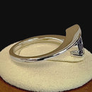 Sterling Silver Tanzanite-tone CZ Ring