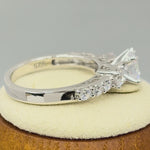 Sterling Silver Graduated CZ Ring