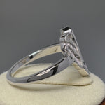 Sterling Silver Angel Wings Ring