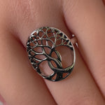 Sterling Silver Tree of Life Ring