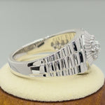 Sterling Silver Men's Premium CZ Ring