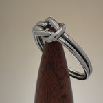 Sterling Silver Reef Knot Ring