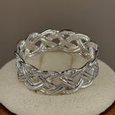 Sterling Silver Celtic Woven Ring