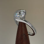 Sterling Silver 1.30 ct. CZ Ring