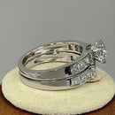 Sterling Silver 2-Piece CZ Engagement Ring