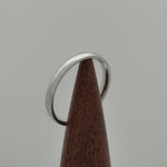 Sterling Silver Wedding Band Ring 2mm