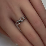 Sterling Silver Infinity Ring