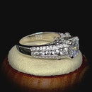Sterling Silver 2.0 ct. CZ Engagement Ring