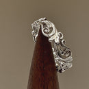 Sterling Silver Vines Band Ring