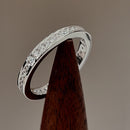 Sterling Silver Stackable Eternity CZ Ring