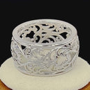 Sterling Silver Scrolling Eternity Ring