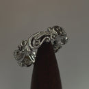 Sterling Silver Vines Band Ring