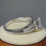 Sterling Silver Princess-Cut CZ Ring