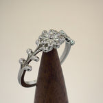 Sterling Silver Flower Ring