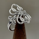 Sterling Silver Unique Celtic Ring