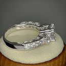 Sterling Silver 2.0 ct. CZ Engagement Ring