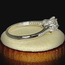 Sterling Silver 1.0 ct. CZ Engagement Ring