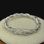 Sterling Silver Twist Ring