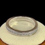 Sterling Silver Stackable Eternity CZ Ring