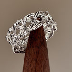 Sterling Silver Celtic Woven Ring