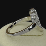 Sterling Silver Angel Wings Ring