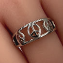 Sterling Silver Peace Sign Ring