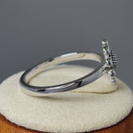 Sterling Silver Sun Flower Ring