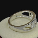 Sterling Silver Peace Sign Ring