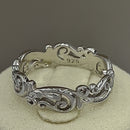 Sterling Silver Vines Band Ring