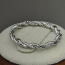 Sterling Silver Twist Ring