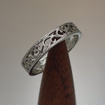 Sterling Silver Unique Band Ring