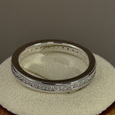 Sterling Silver Stackable Eternity CZ Ring