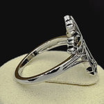 Sterling Silver Antique Cross Ring