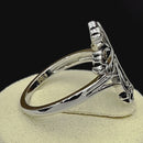 Sterling Silver Antique Cross Ring