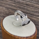 Sterling Silver Acoustic Guitar Ring