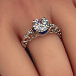 Sterling Silver 2.0 Carat CZ Ring